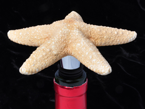 Starfish bottle stopper, mhstudios